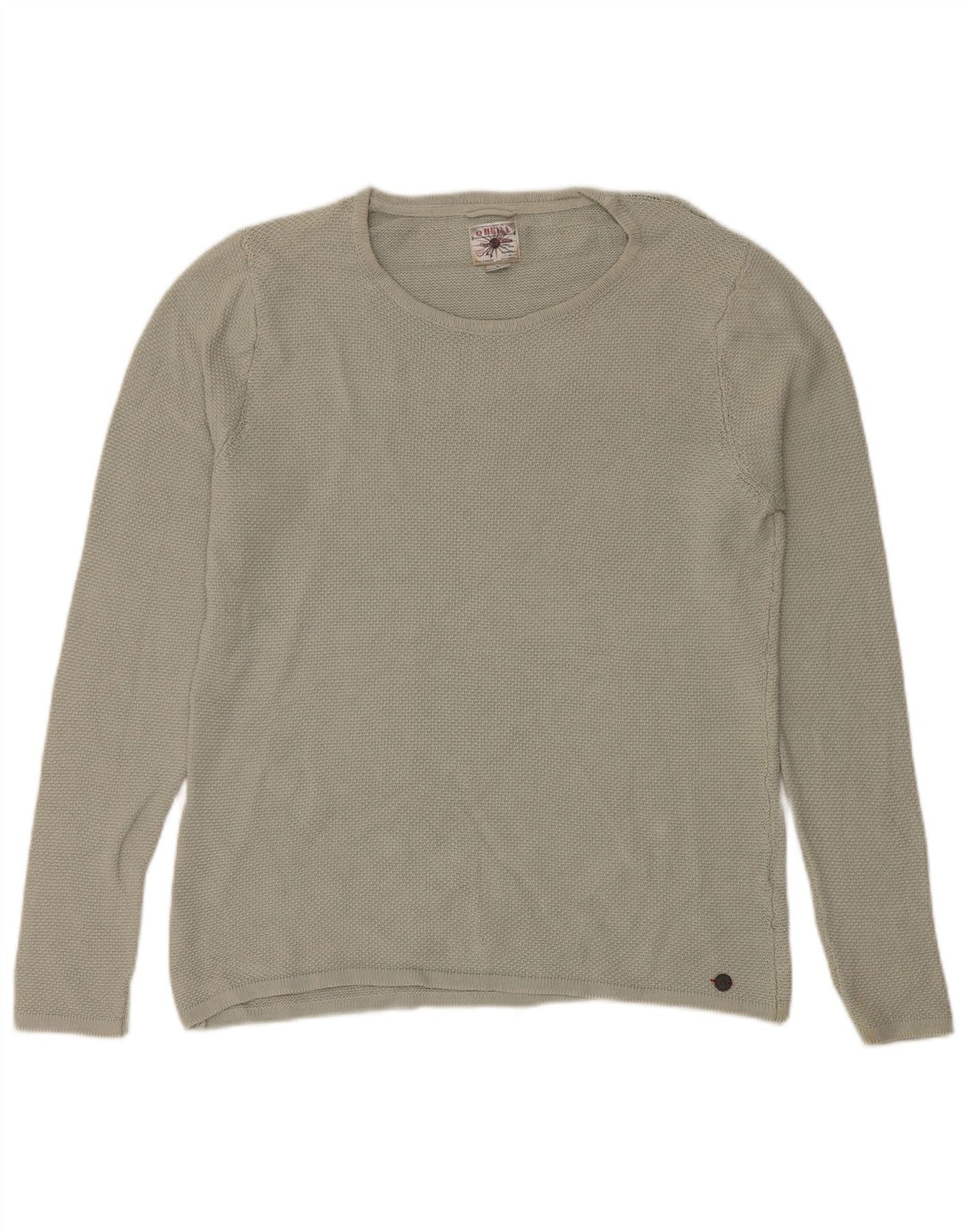 O'Neill Herre Boat Neck Jumper Sweater Stor Khaki Bomuld