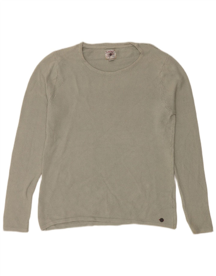 O'Neill Herre Boat Neck Jumper Sweater Stor Khaki Bomuld
