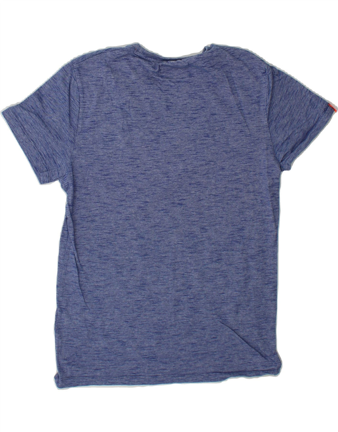 SUPERDRY Mens T-Shirt Top Medium Blue Flecked Cotton Vintage Superdry and Second-Hand Superdry from Messina Hembry 