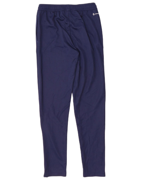 Adidas Boys Aeroready træningsdragt bukser 13-14 år marineblå polyester