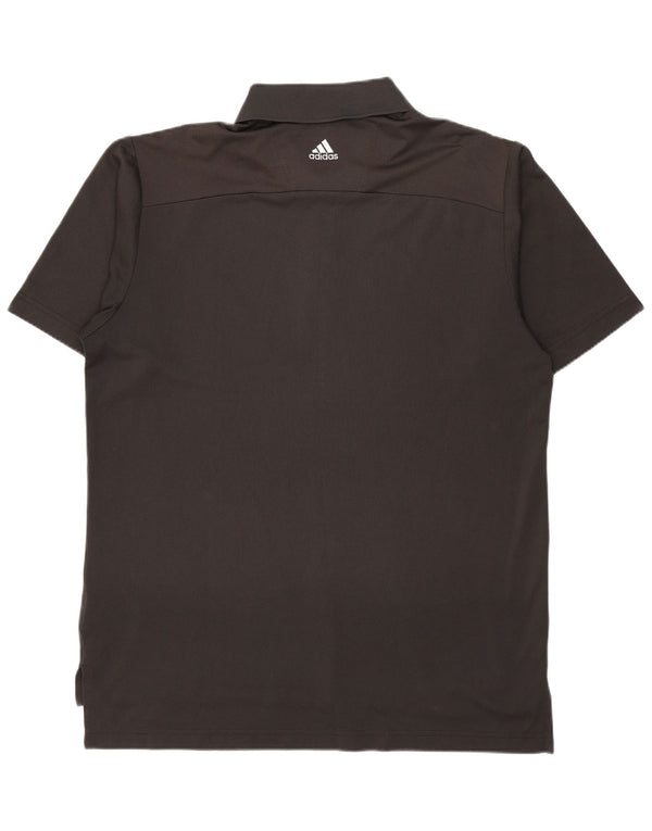 Adidas Herre Climacool Polo Shirt Medium Grey Polyester