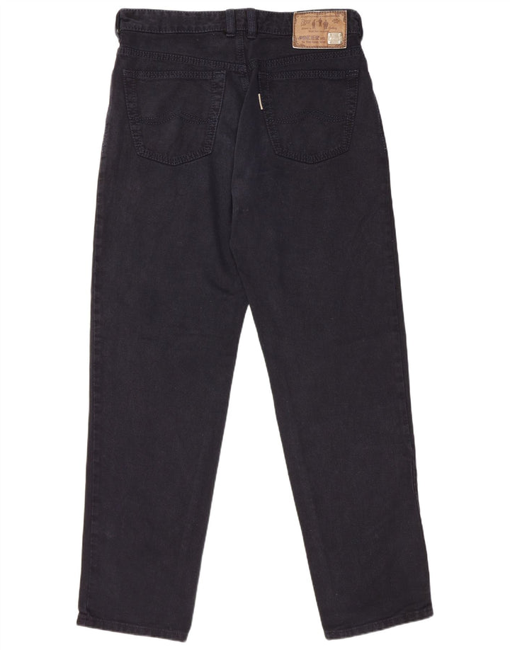 JOKER Mens Tapered Jeans W33 L32 Navy Blue Cotton