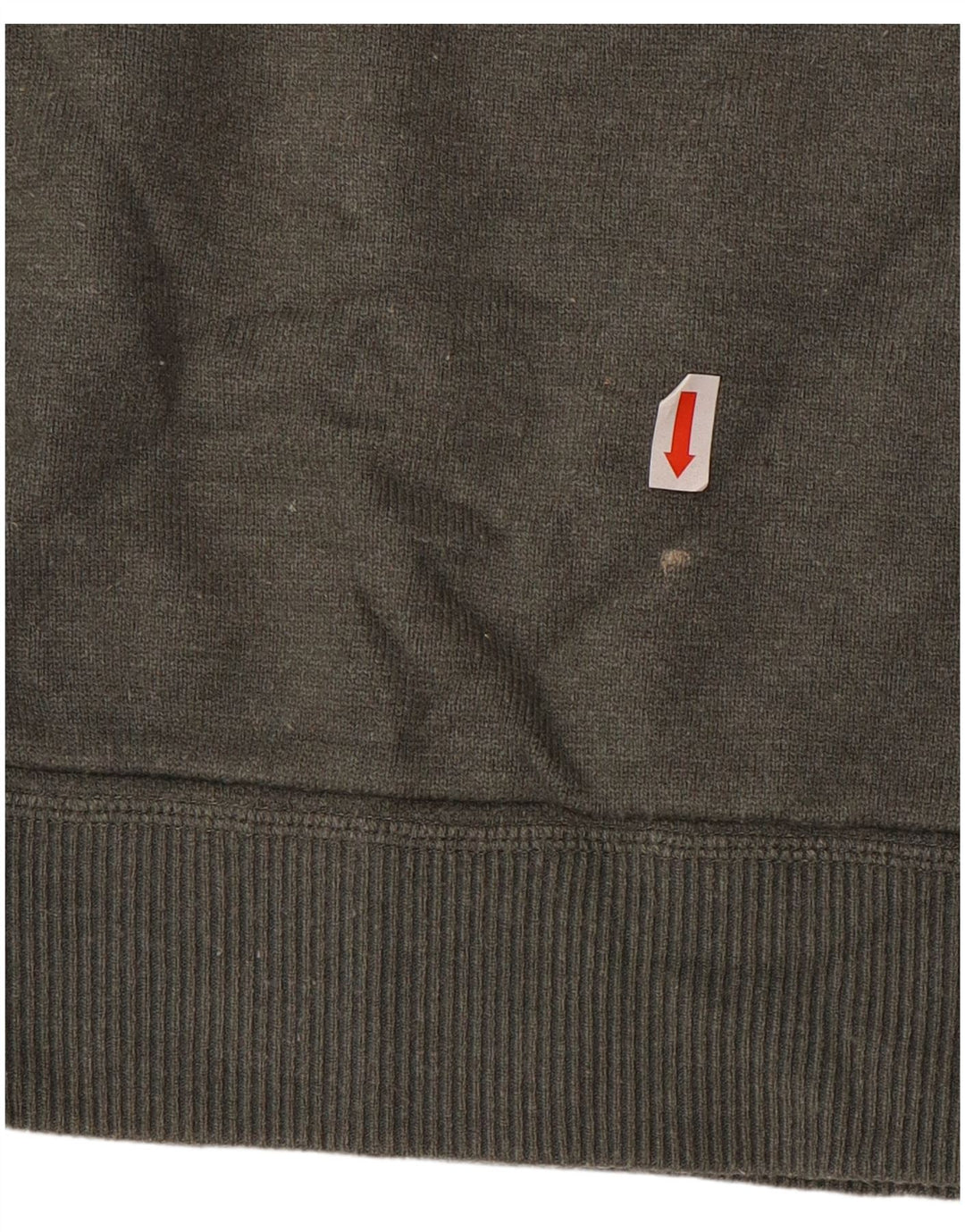 MASSIMO DUTTI Herre Zip Neck Sweater XL Grå Viscose