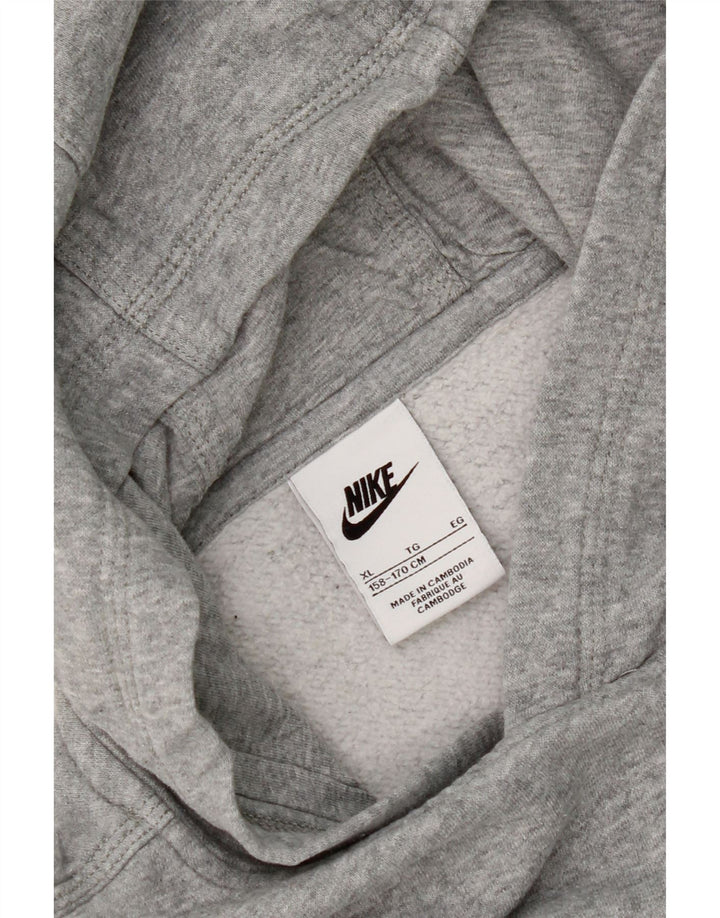Nike Boys Hoodie Jumper 13-14 år XL Grå