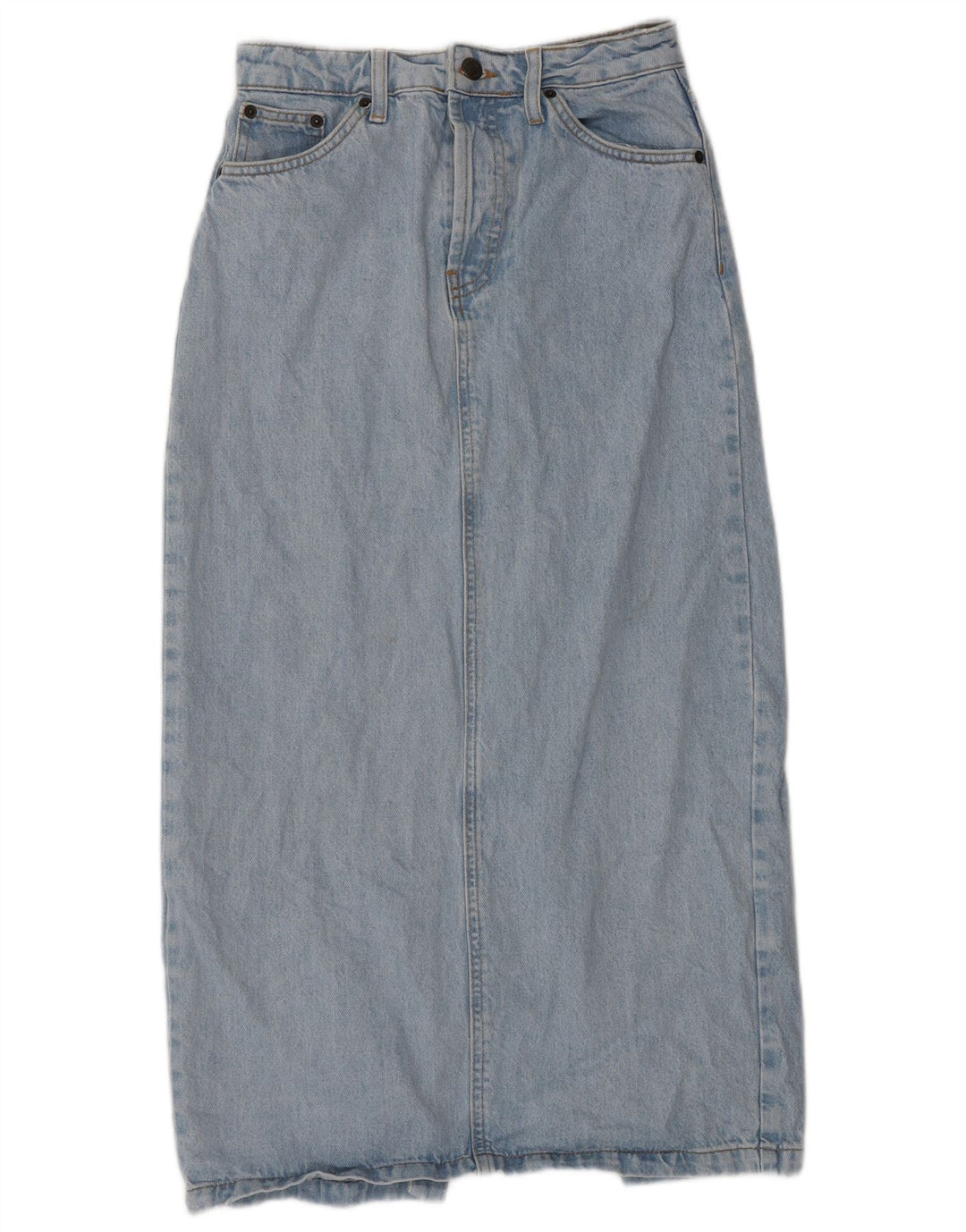 Topshop Dame Denim Nederdel UK 8 Small W26 Blue