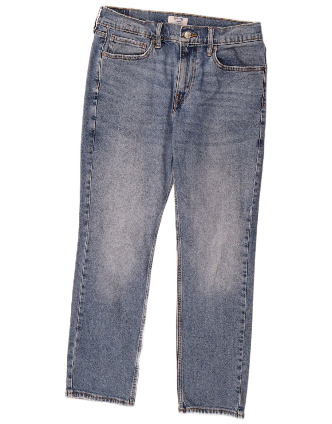 Levi's Dame Denizen Slim Jeans W33 L30 Blå Bomuld