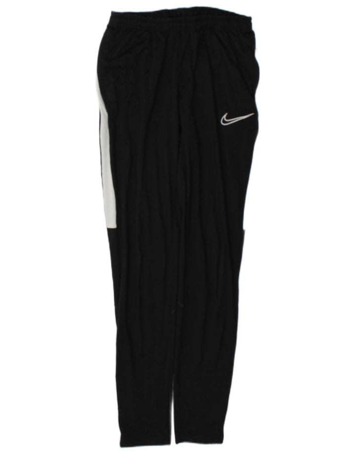 Nike Herre Dri Fit træningsdragt Bukser Small Black Colourblock Polyester