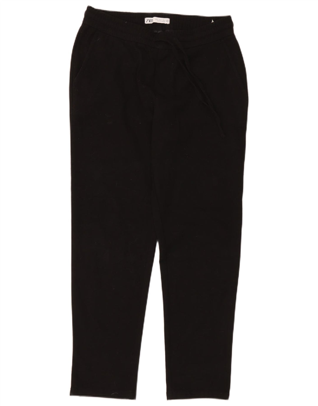 Zara Herre Tapered Chino Bukser Medium W31 L29 Sort Polyester