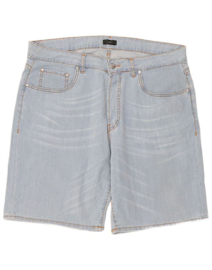 Liu Jo Herre Denim Shorts W38 XL Blå Bomuld