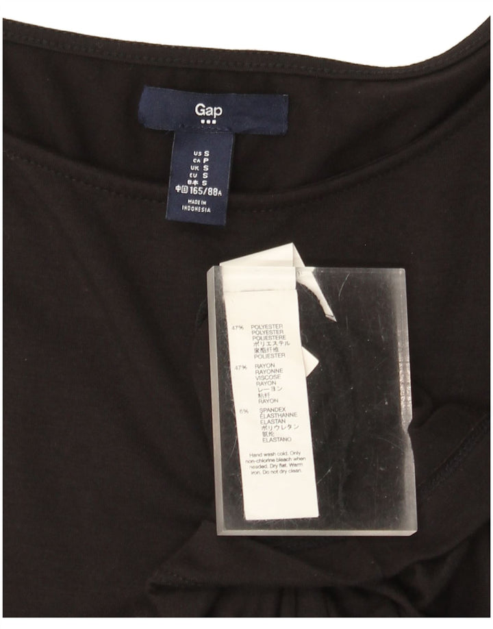 Gap Womens 3/4-ærmet kappeskjole UK 10 Small Black Polyester