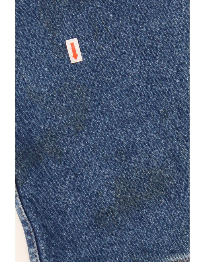 Wrangler Herre Regular Fit Straight Jeans W36 L32 Blå Bomuld