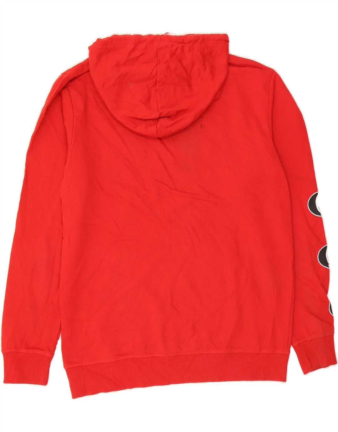 VOLCOM Mens Graphic Hoodie Jumper Medium Red Cotton Vintage Volcom and Second-Hand Volcom from Messina Hembry 