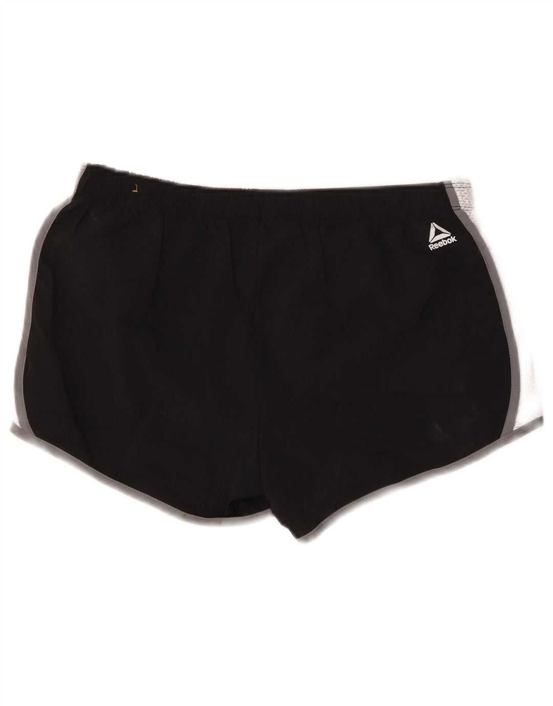 REEBOK Herre grafiske sportsshorts Small Black Colourblock