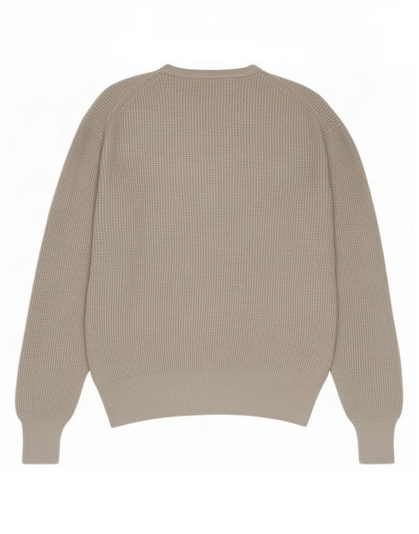 All Saints Herre Crew Neck sweater mellemgrå bomuld