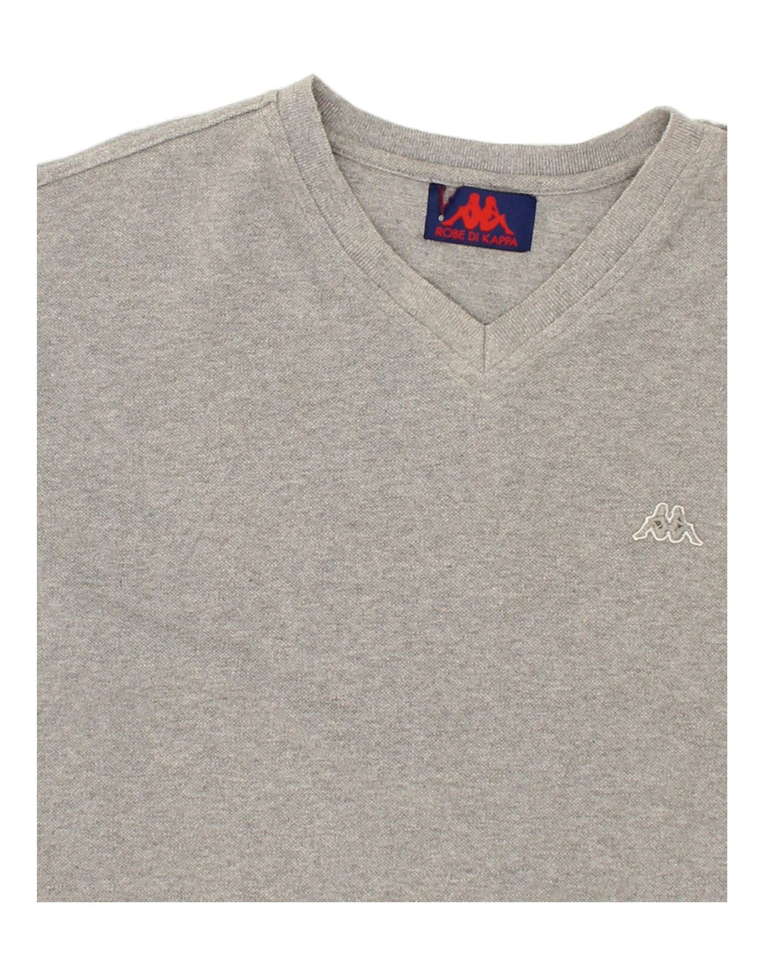 KAPPA Mens T-Shirt Top Large Grey Vintage Kappa and Second-Hand Kappa from Messina Hembry 