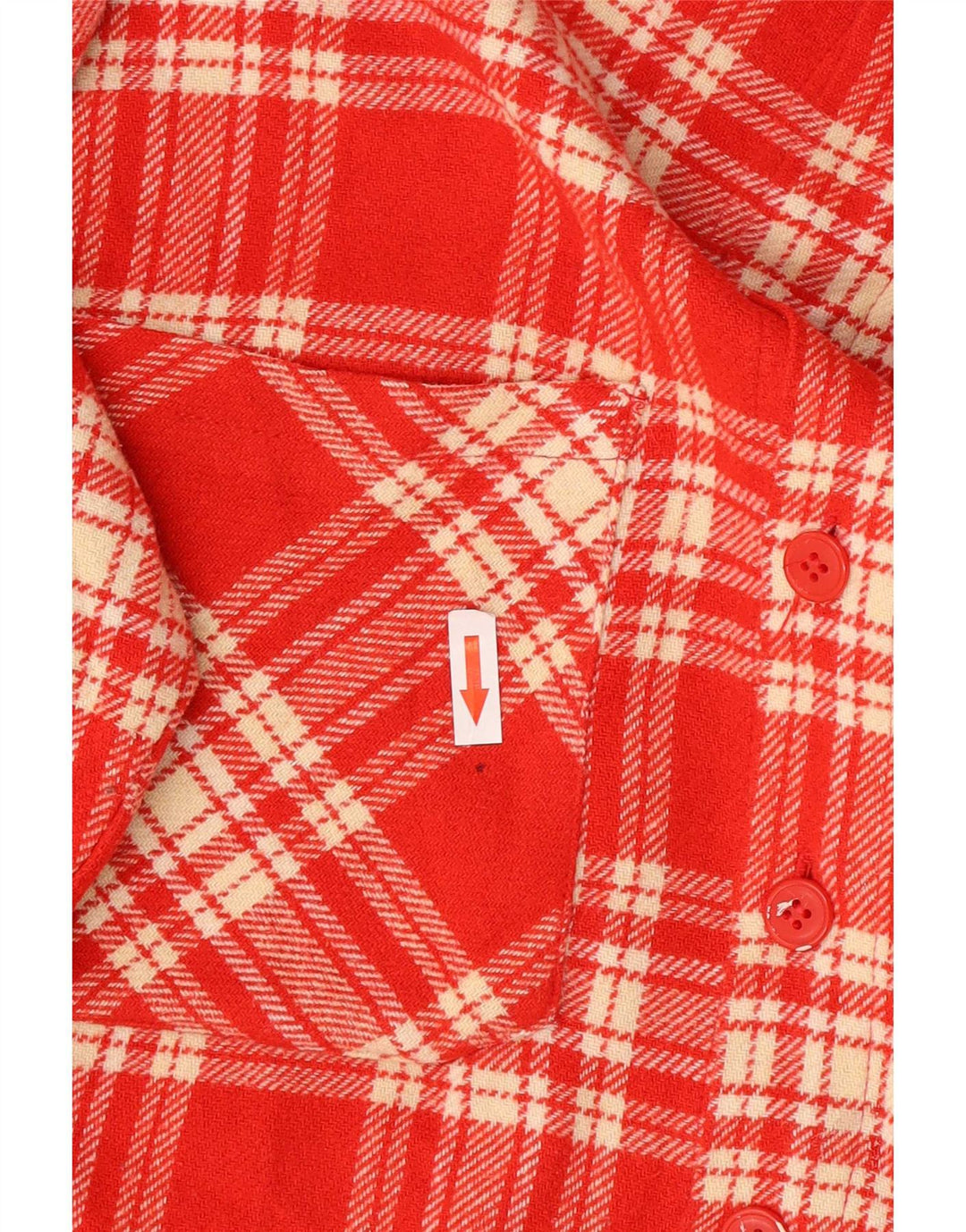 Rifle Herre Overshirt Skjorte Medium Rød Ternet Akryl