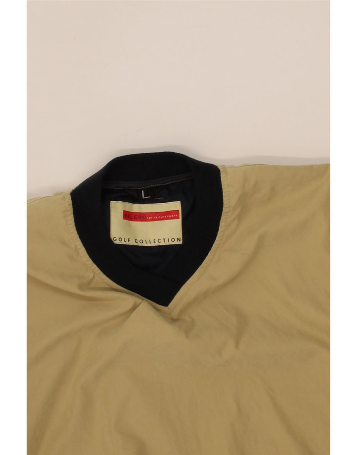 BALENO Mens Sweatshirt Jumper Large Beige Polyester Vintage Baleno and Second-Hand Baleno from Messina Hembry 