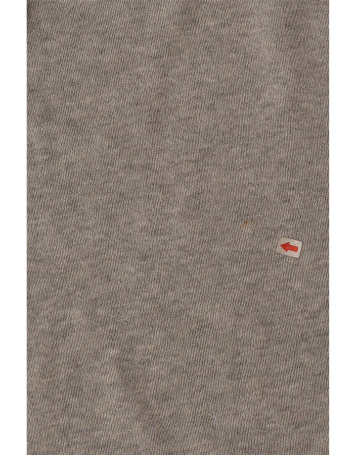 Fat Face Herre V-hals sweater Medium Grå Bomuld