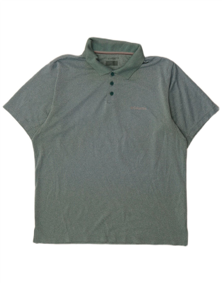 Columbia herre poloshirt XL Grøn polyester