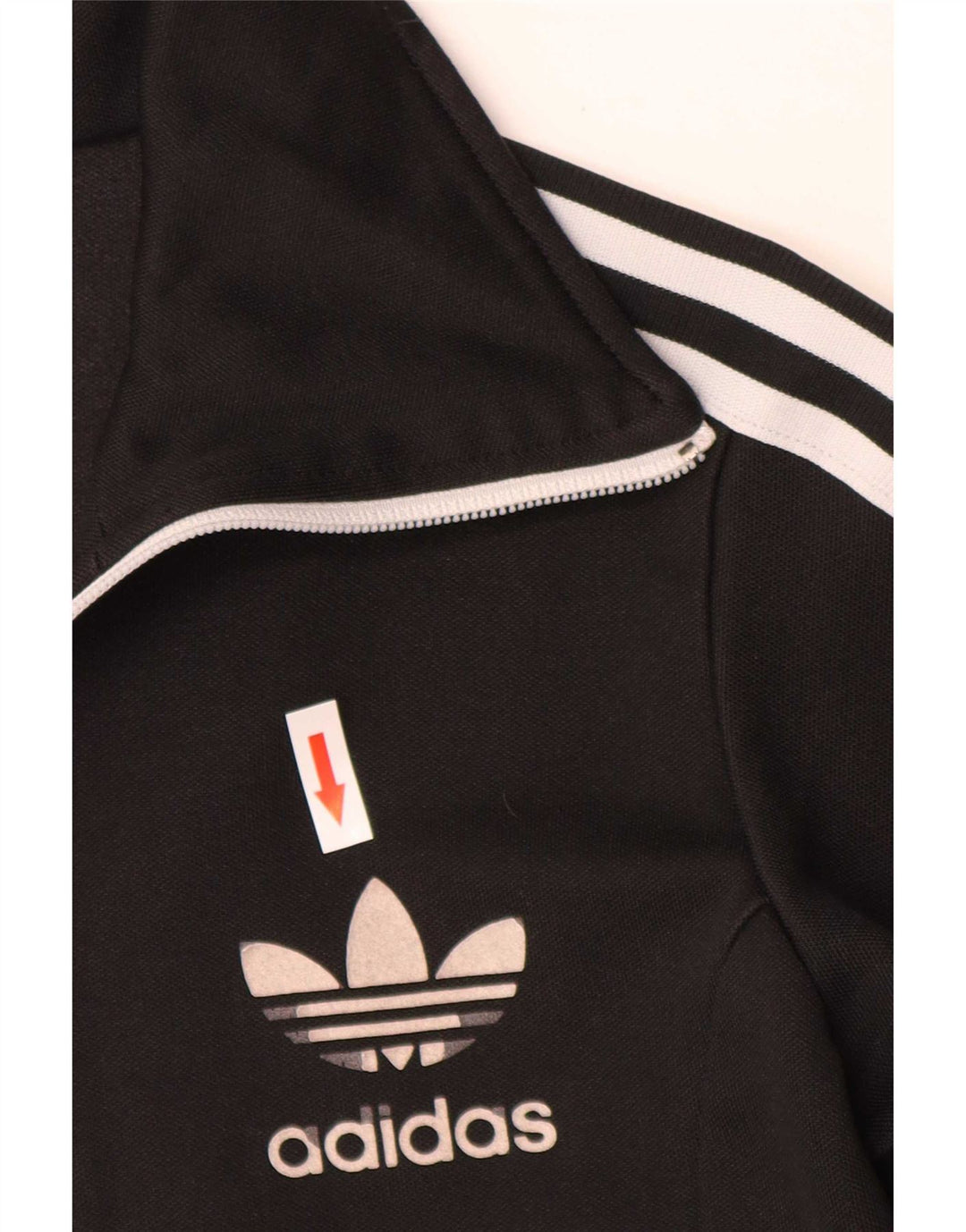 Adidas træningsdragt topjakke til kvinder EU 34 XS Sort bomuld