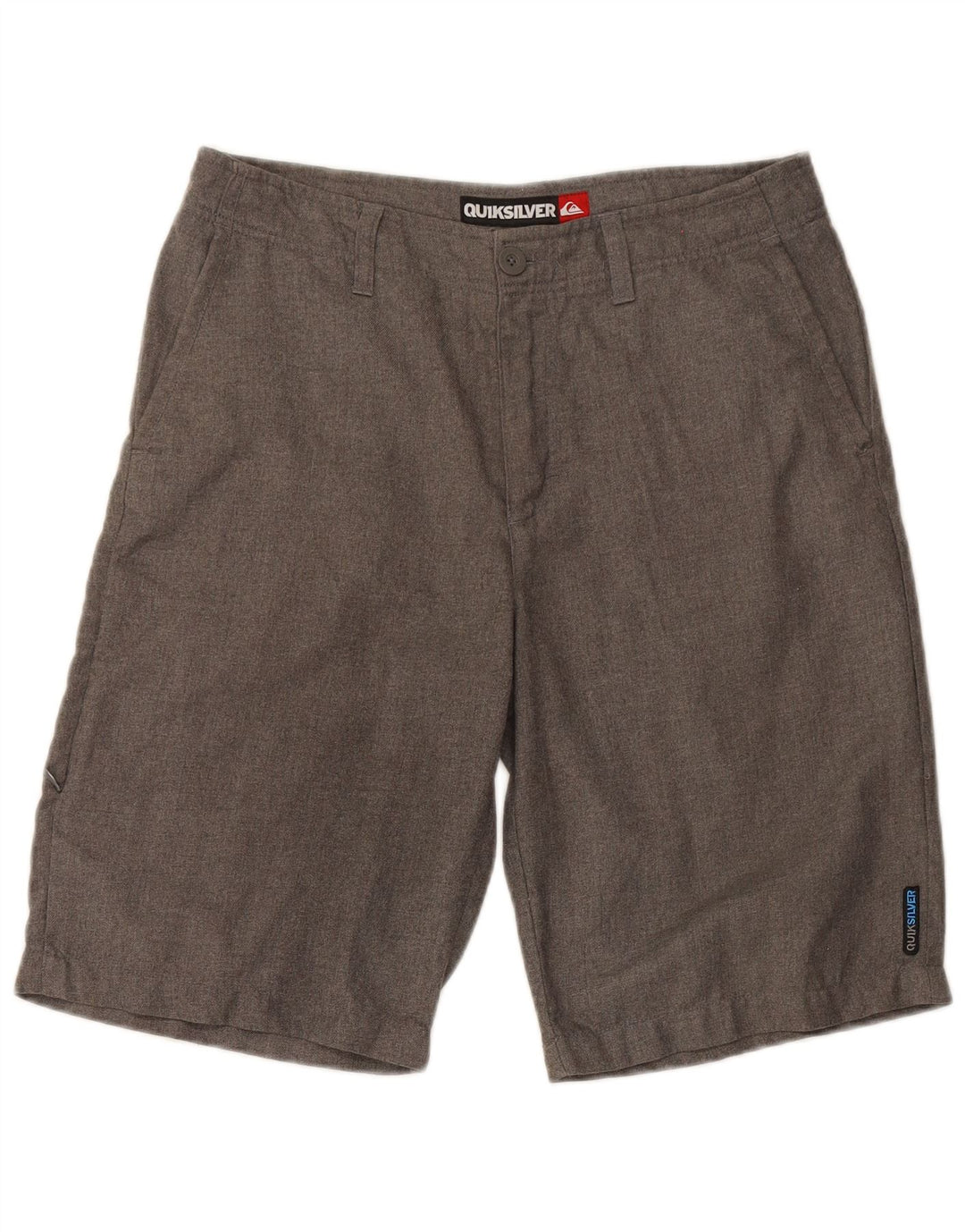 Quiksilver Chino Shorts til mænd W33 mellemgrå polyester