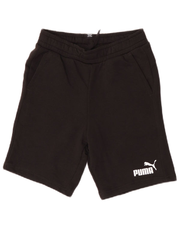Puma Boys Sports Shorts 11-12 år Sort Bomuld