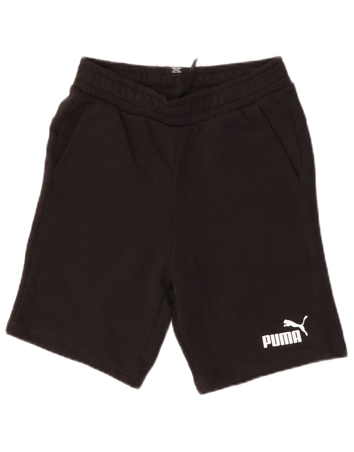 Puma Boys Sports Shorts 11-12 år Sort Bomuld