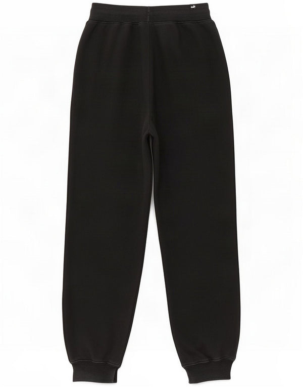 Puma Womens Tracksuit Trousers Joggers UK 12 Medium Black Cotton