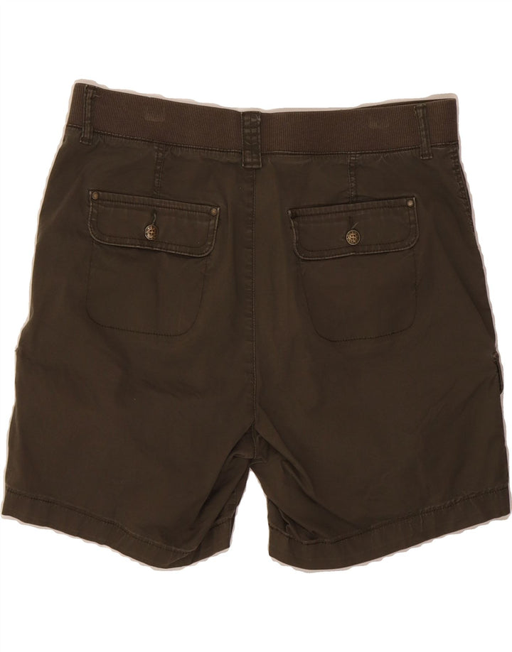 LEE Womens Mid Rise Relaxed Fit Cargo Shorts W32 Large Khaki Vintage Lee and Second-Hand Lee from Messina Hembry 