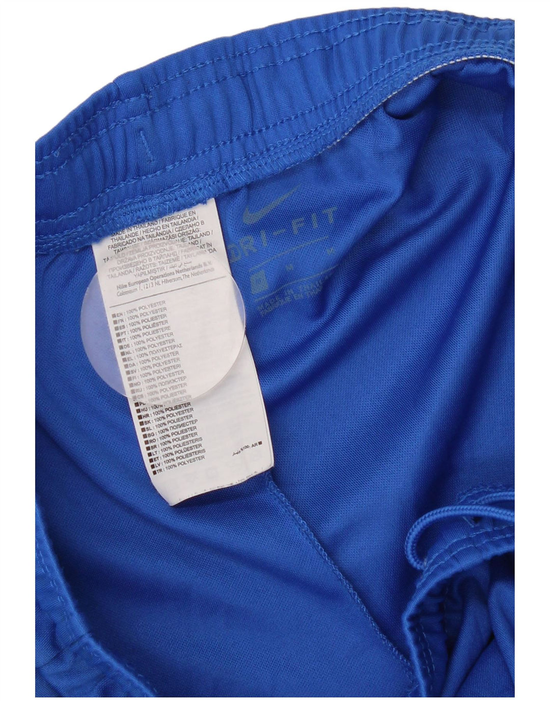 Nike Herre Dri Fit sportsshorts mellemblå polyester