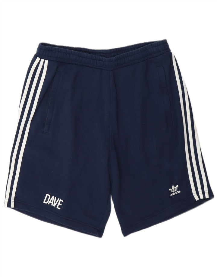 Adidas Sportsshorts til mænd store marineblå bomuld