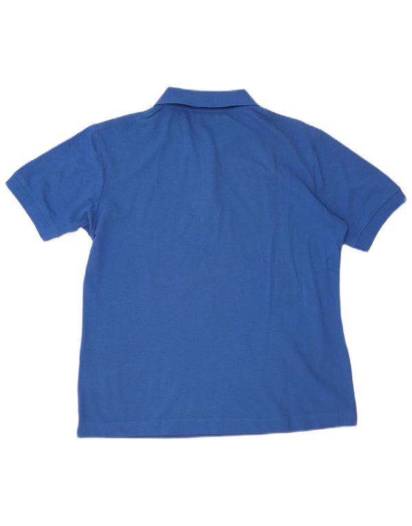 Kappa Dame Polo Shirt UK 18 XL Blå Bomuld