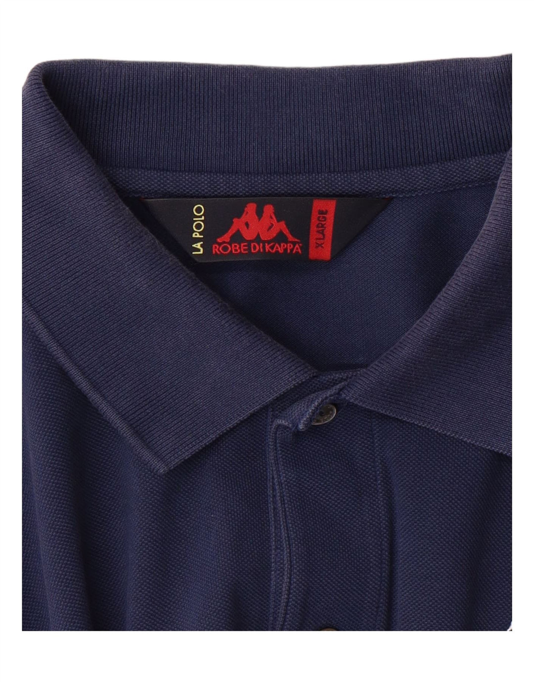KAPPA Mens Polo Shirt XL Navy Blue Vintage Kappa and Second-Hand Kappa from Messina Hembry 