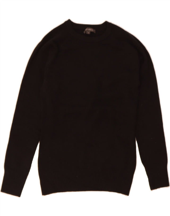 FRENCH CONNECTION Womens Crew Neck Jumper Sweater UK 10 Small Black Vintage French Connection and Second-Hand French Connection from Messina Hembry 
