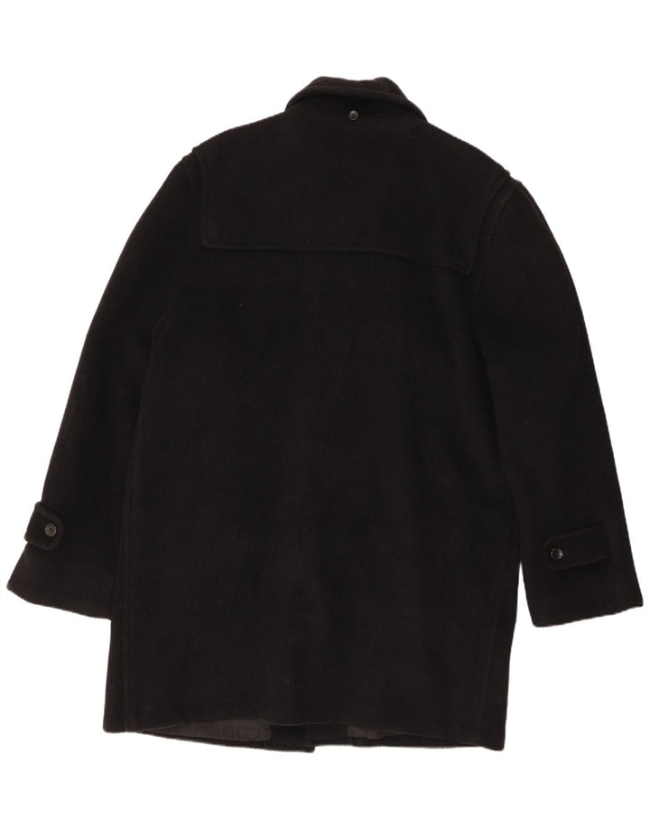 Luca D'altieri Herre Duffle Coat IT 54 2XL Sort Uld