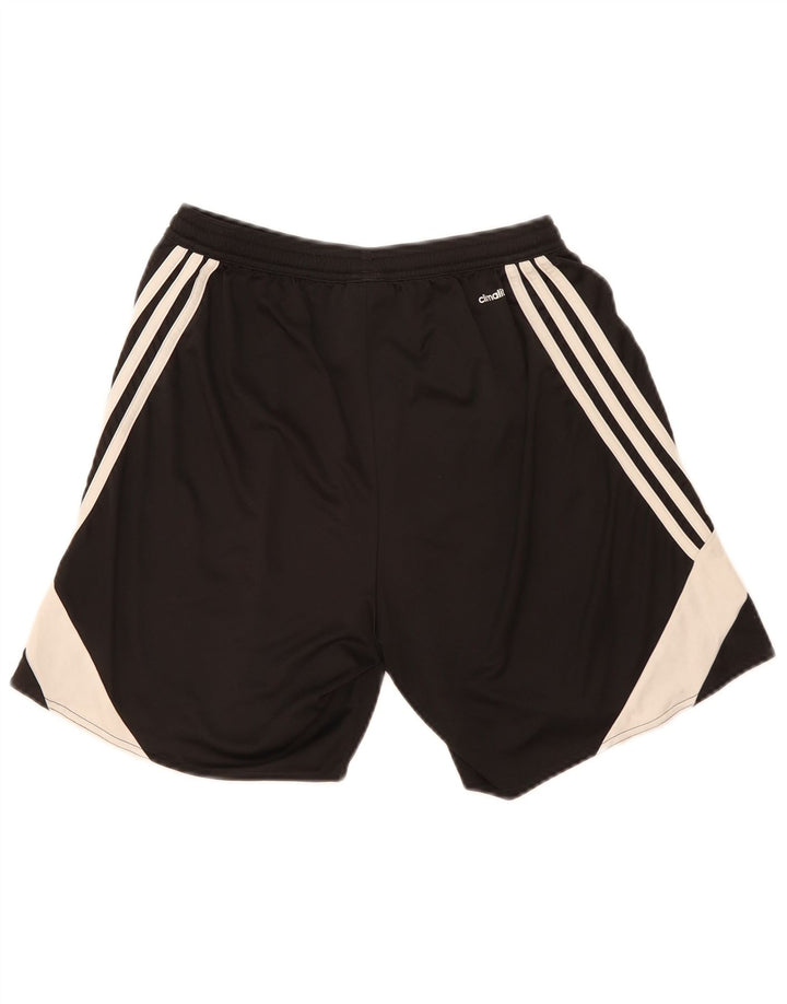 Adidas Herre Climalite Sportshorts Medium Sort Colourblock Polyester