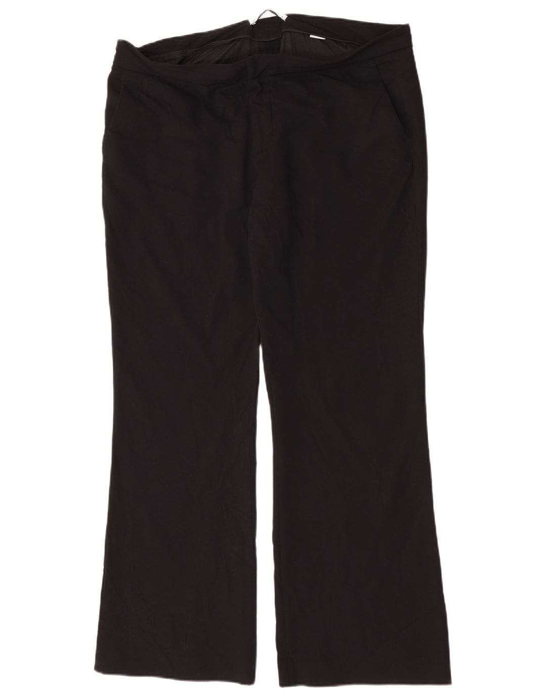 Zara Dame Bootcut Casual Bukser 2XL W38 L32 Sort