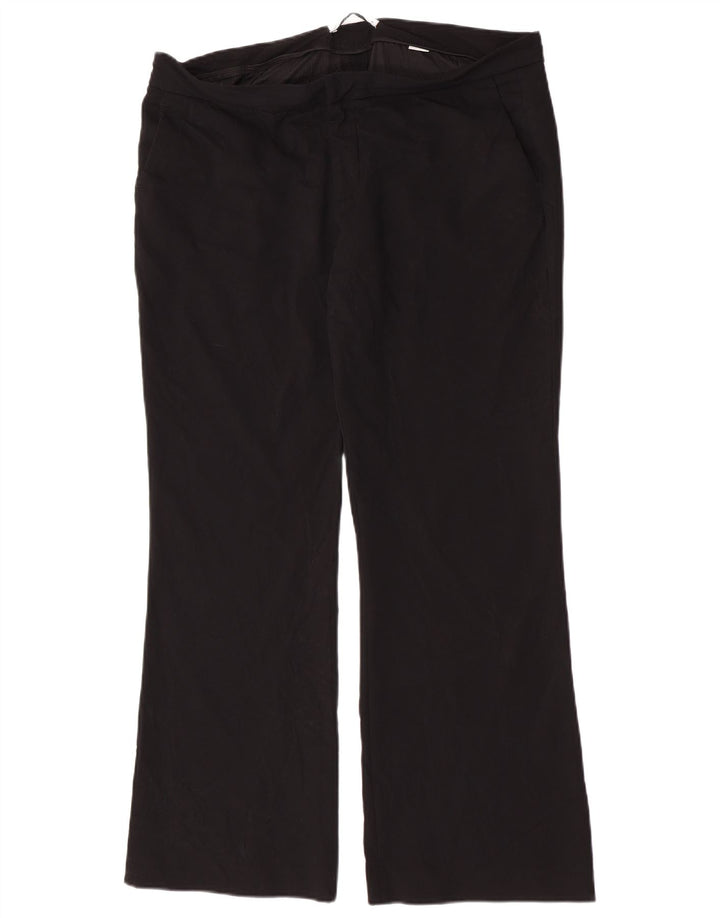 Zara Dame Bootcut Casual Bukser 2XL W38 L32 Sort