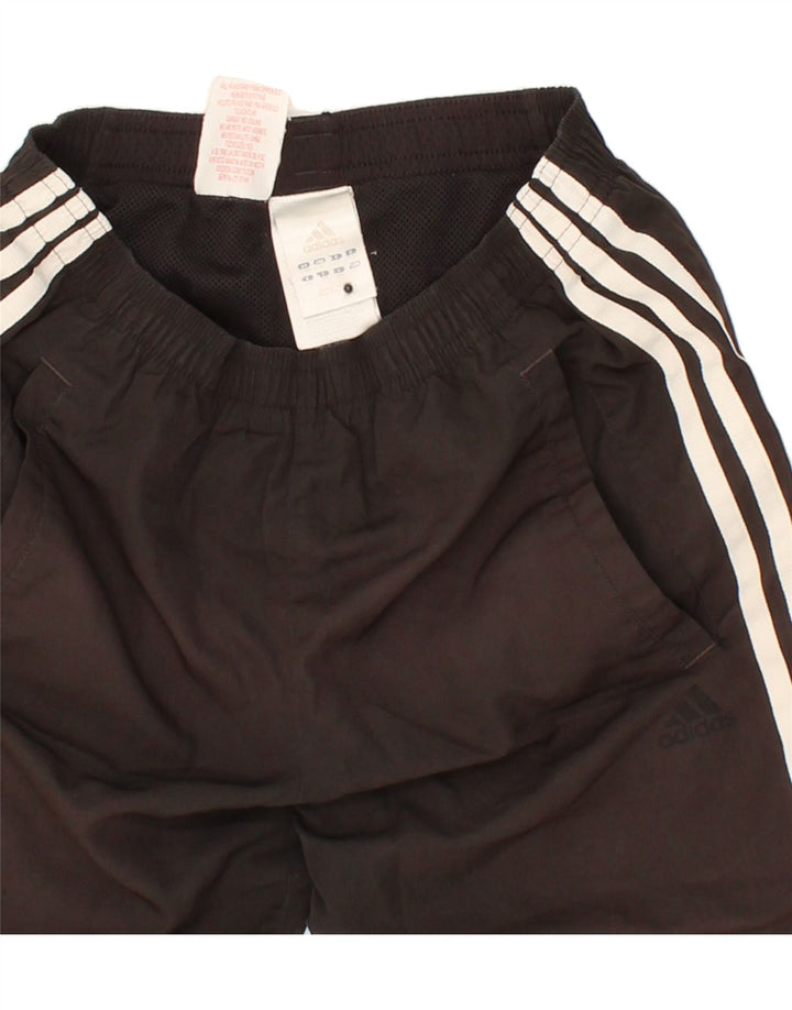 ADIDAS Boys Sport Shorts 9-10 Years  Black Polyester Vintage Adidas and Second-Hand Adidas from Messina Hembry 