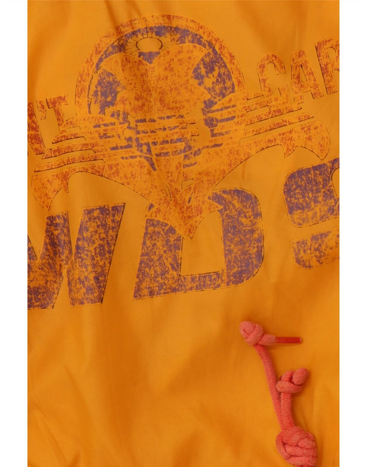 UNIFORM Herre Loose Fit Pullover Regnjakke UK 38 Medium Orange