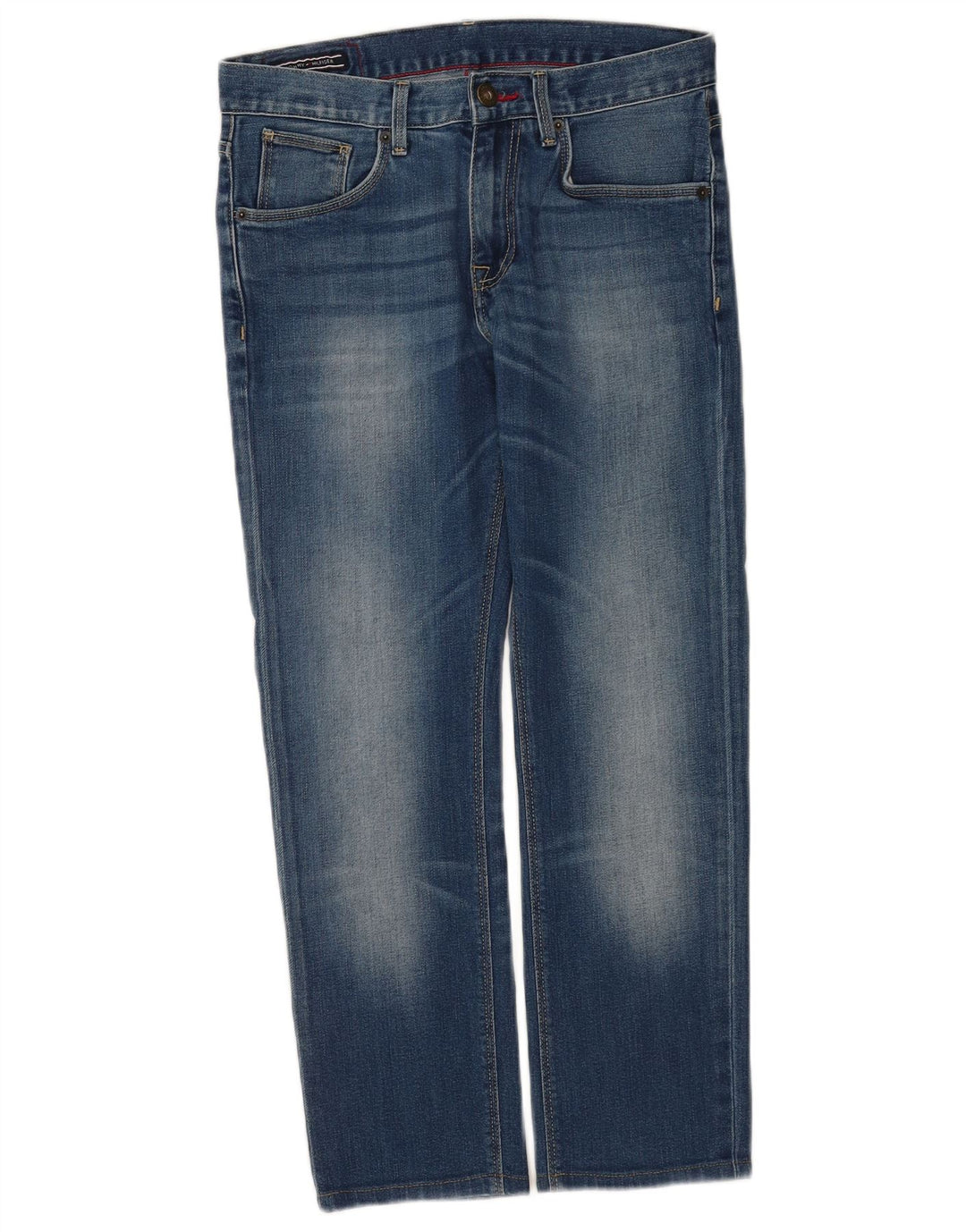 Tommy Hilfiger Kvinder Cropped Jeans W30 L26 Blå Bomuld