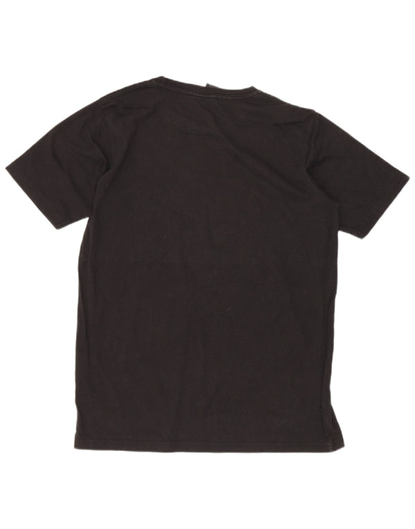 Quiksilver drenge grafisk t-shirt top 15-16 år sort bomuld