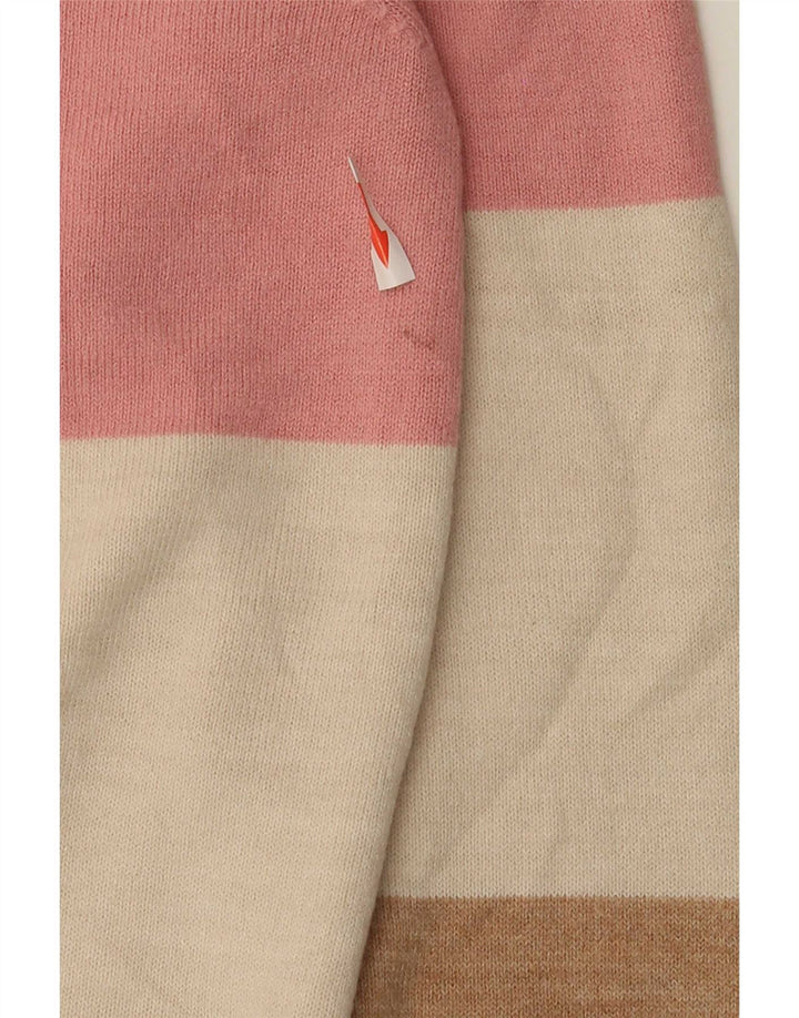Marks & Spencer Dame Rullehals sweater UK 12 Medium Multifarvet