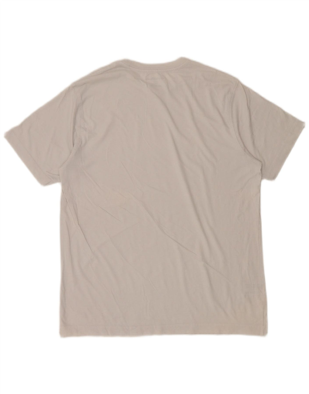EDDIE BAUER Herre T-Shirt Top Stor Hvid Bomuld