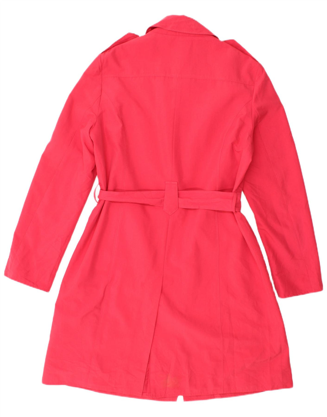 Marks & Spencer Trench Coat til kvinder UK 12 Medium Pink Polyester