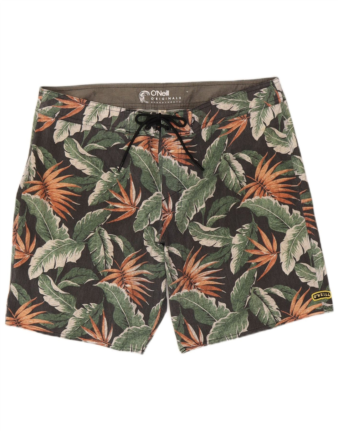 O'NEILL Badeshorts til mænd, store flerfarvede blomsterpolyester