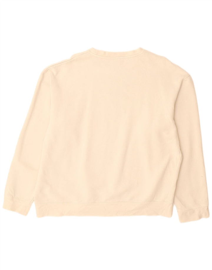 Zara Sweatshirt Jumper UK 20 2XL Off White Bomuld