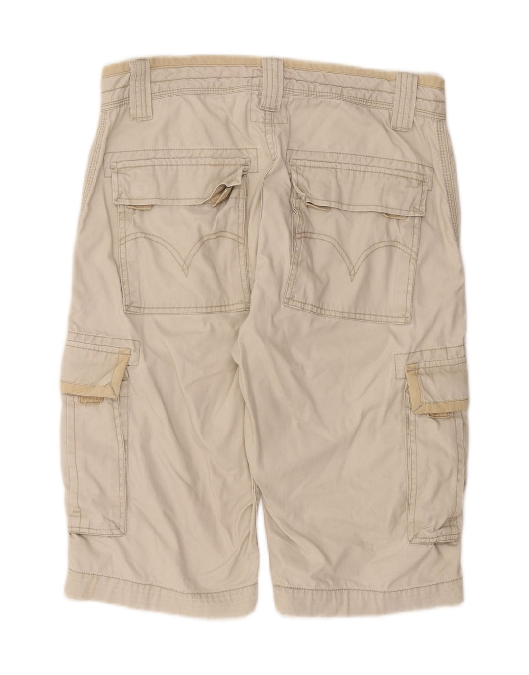LEVI'S Herre Cargo Shorts W32 Medium Beige Bomuld