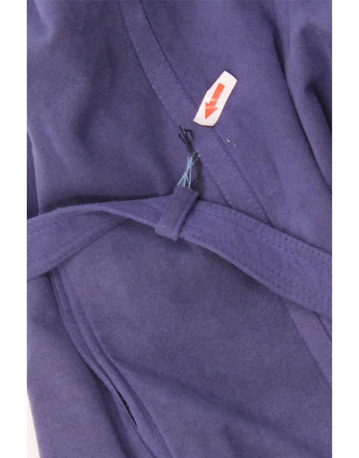 Cojana Dame imiteret ruskind Overfrakke UK 12 Medium Lilla Polyester