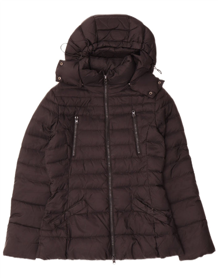 Benetton Dame Hættejakke IT 42 Medium Sort